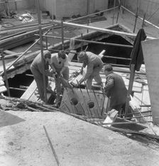 Commonwealth Institute, Kensington High Street, Kensington, London, 07/09/1961. Creator: John Laing plc