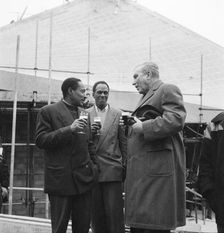 Commonwealth Institute, Kensington High Street, Kensington, London, 22/11/1961. Creator: John Laing plc