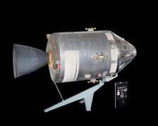 Command and Service Modules, Apollo #105, ASTP Mockup, 1960s. Creator: North American Rockwell