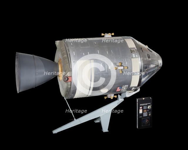 Command and Service Modules, Apollo #105, ASTP Mockup, 1960s. Creator: North American Rockwell.