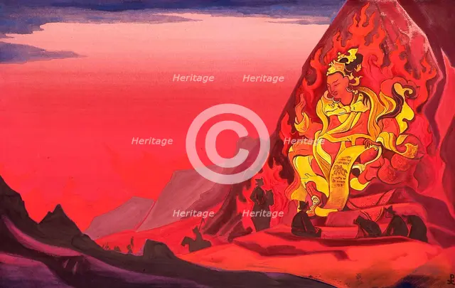 'Command of Rigden Djapo', 1933.  Artist: Nicholas Roerich