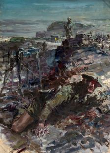 Commando attack, between 1939 and 1946. Creators: Unknown, Central Office of Information