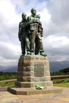 Commando Memorial, Spean Bridge, Highland, Scotland