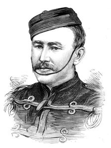 Commandant Cecil D'Arcy, V.C., Frontier Light Horse, Zulu War, 1880. Creator: Unknown