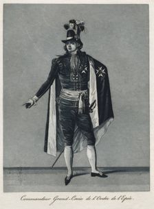"Commandeur Grand-Croix de l'Ordre de l'Epée", 1780s. Creator: Johan Abraham Aleander