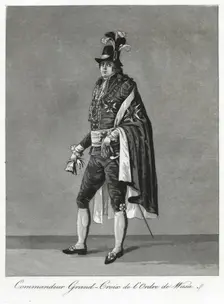 "Commandeur Grand-Croix de l'Ordre de Wasa", 1780s. Creator: Johan Abraham Aleander