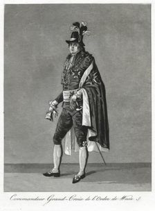 "Commandeur Grand-Croix de l'Ordre de Wasa", 1780s. Creator: Johan Abraham Aleander