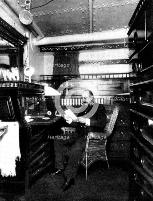 Commander A. Marix, of the "Vermont," ...Board of Inquiry into the Disaster to the "Maine"..., 1898. Creator: Unknown.