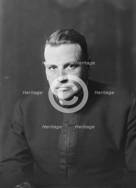 Commander E.C. Brown, portrait photograph, 1918 Mar. Creator: Arnold Genthe.