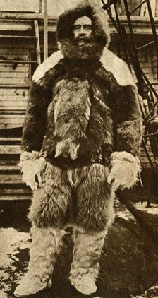 Commander Peary - Conquest of the Pole 1909, (1933). Creator: Unknown
