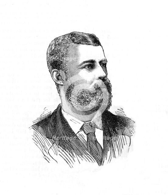 'Commander Rolfe', c1881-85. Artist: Unknown.