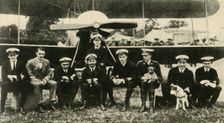 Commander Samson of the Royal Flying Corps...First World War, c1914, (c1920). Creator: Cribb
