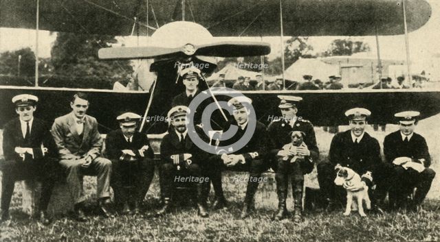 Commander Samson of the Royal Flying Corps...First World War, c1914, (c1920). Creator: Cribb.