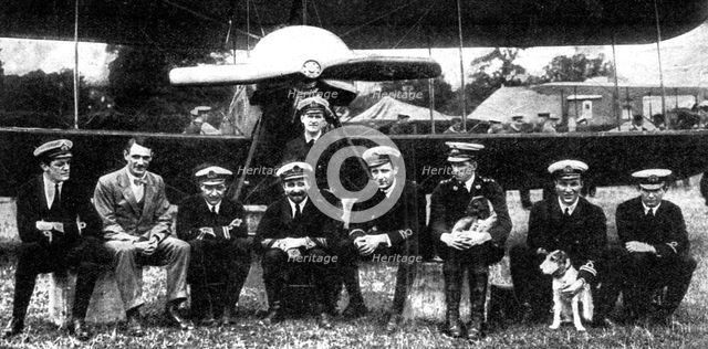 Commander Samson, Royal Navy Flying Corps, First World War, 1914. Artist: Unknown