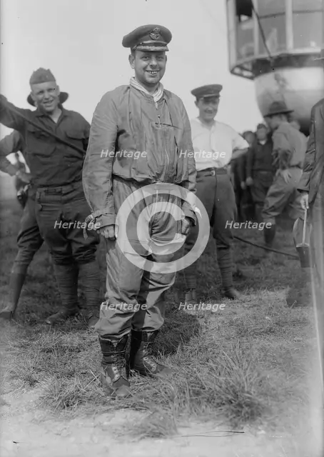 Commander Scott just off R-34, 1919. Creator: Bain News Service.
