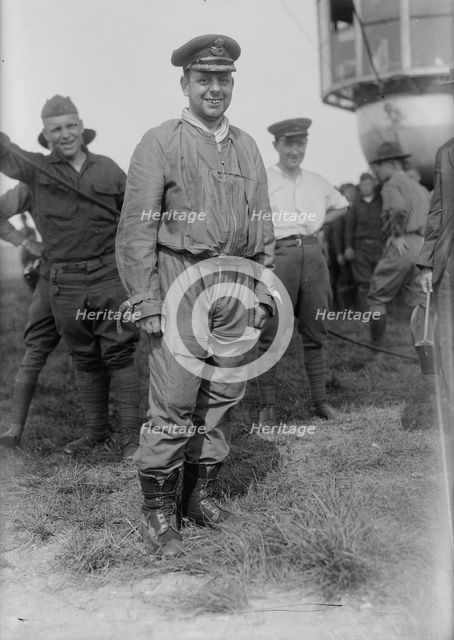 Commander Scott just off R-34, 1919. Creator: Bain News Service.