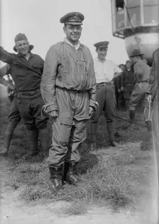 Commander Scott just off R-34, 1919. Creator: Bain News Service