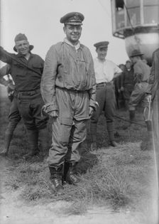 Commander Scott just off R-34, 1919. Creator: Bain News Service
