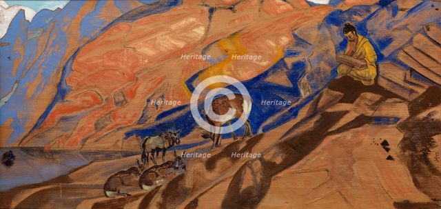 Commands of the Teacher, 1927. Artist: Roerich, Nicholas (1874-1947)