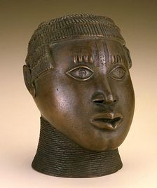 Commemorative trophy head, Late 15th-early 16th century. Creator: Unknown