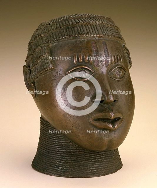 Commemorative trophy head, Late 15th-early 16th century. Creator: Unknown.
