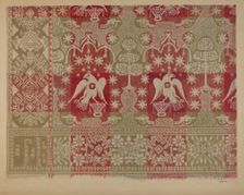 Commemorative Coverlet, c. 1939. Creator: John Wilkes