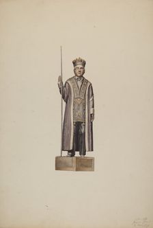 Commemorative Figure, 1935/1942. Creator: Henry Murphy
