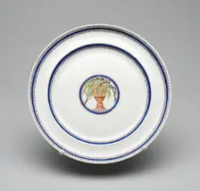 Commemorative Plate, 1793/1800. Creator: Unknown