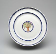 Commemorative Plate, 1793/1800. Creator: Unknown