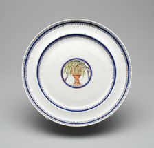 Commemorative Plate, 1793/1800. Creator: Unknown