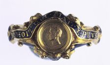 Commemorative ring of the Duke of Wellington, 1852