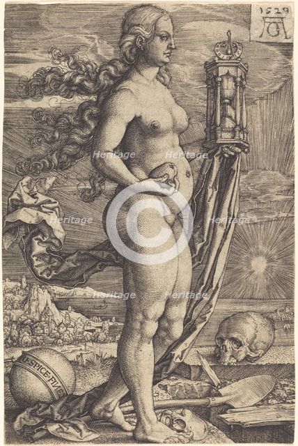 Commemoration of the Dead, 1529. Creator: Heinrich Aldegrever.
