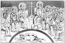 Commemoration of the second council of Nice, 9th-10th century (1849)