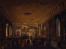 Commemoration of Canova in the Scuola Grande della Carità, 1824