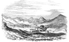 Commencement of the Reservoir, in the Valley of Vehar, Island of Salsette, 1856. Creator: Unknown
