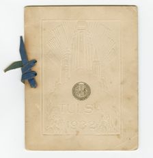 Commencement announcement for Booker T. Washington High School, 1932. Creator: Unknown