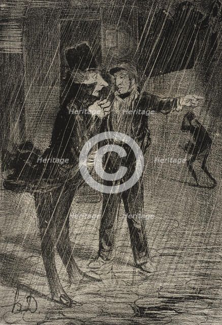 Comment à Chaillot!, 1839. Creator: Honore Daumier.