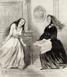Comment! encore une caricature sur nous.., 1844. Creator: Honore Daumier