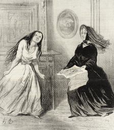 Comment! encore une caricature sur nous.., 1844. Creator: Honore Daumier