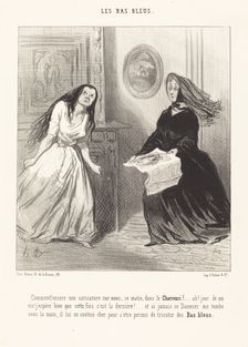 Comment! encore une caricature sur nous..., 1844. Creator: Honore Daumier