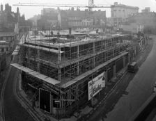 Commercial development on Campo Lane, Sheffield, South Yorkshire, 1968. Creator: Michael Walters