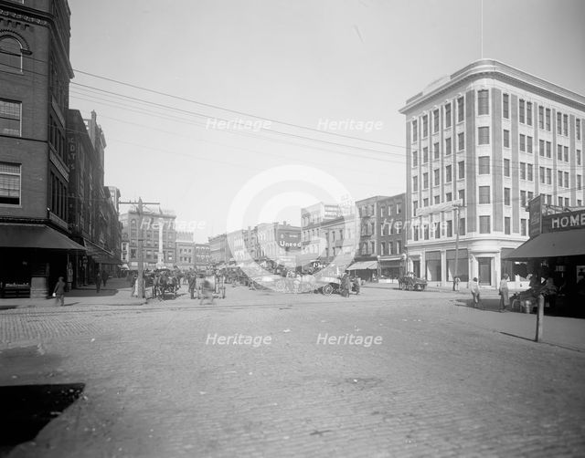 Commercial Place, Norfolk, Va., between 1910 and 1920. Creator: Unknown.