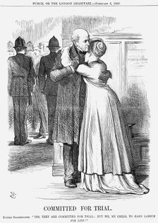 Committed for Trial 1869. Creator: John Tenniel