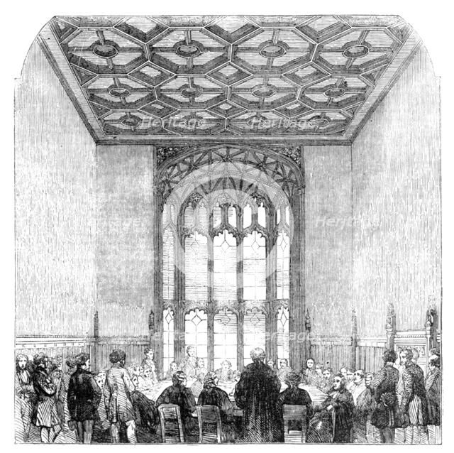 Committee-room, House of Commons, 1857. Creator: Unknown.