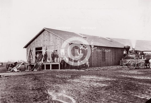Commissary Department, City Point, Virginia, 1861-65. Creator: Andrew Joseph Russell.