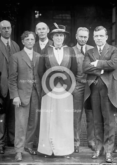 Commission On Industrial Relations, 1913/1914. Creator: Harris & Ewing.