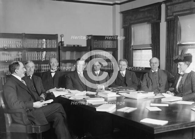 Commission On Industrial Relations..., 1913. Creator: Harris & Ewing.