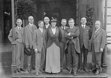Commission On Industrial Relations Appointed By President...,1913/1914. Creator: Harris & Ewing