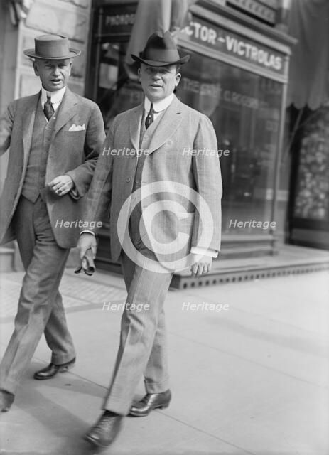 Commission On Industrial Relations - S. Thurston [sic] Ballard And F.P. Walsh, 1913. Creator: Harris & Ewing.