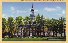 Commissioned Officers Mess, Naval Operating Base, Norfolk, Virginia, USA, 1940